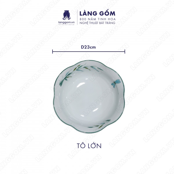Bộ bàn ăn mặt trời vẽ trúc chuồn