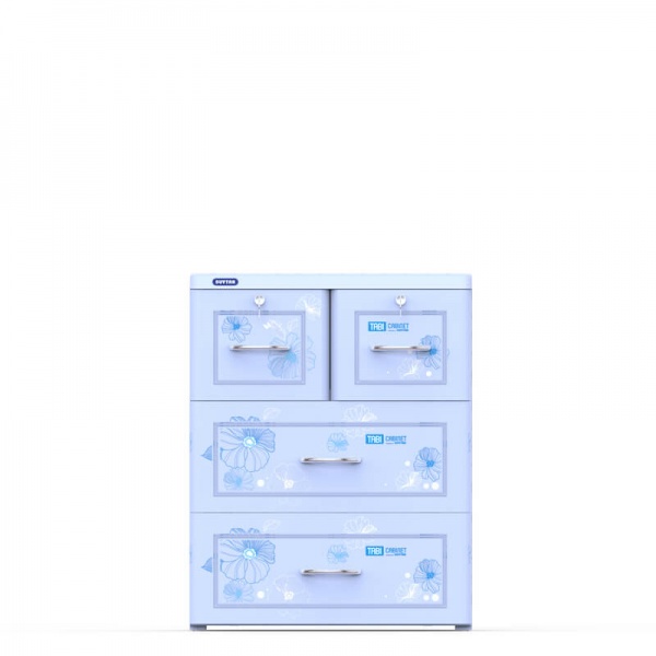 Tủ nhựa Duy Tân Tabi - Mina 3 tầng