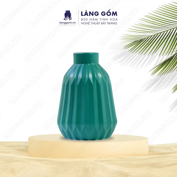 Lọ hoa Men mát đèn lồng