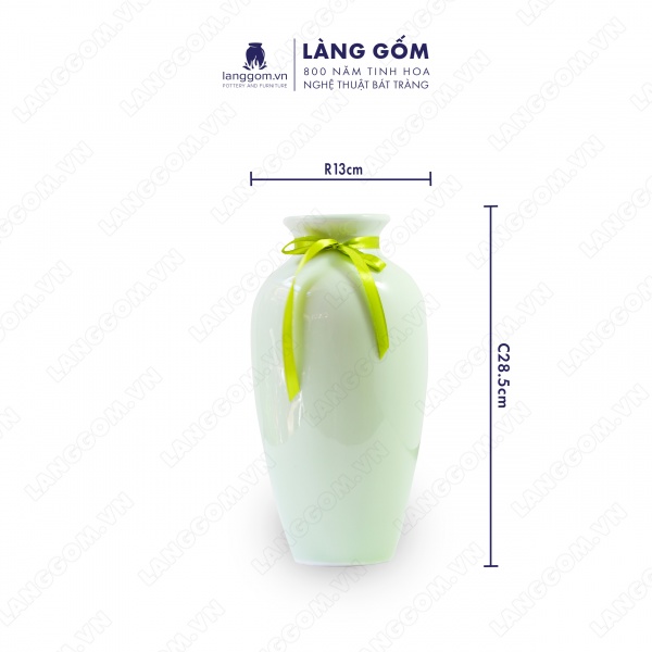 Lọ hoa Men ngọc phích long
