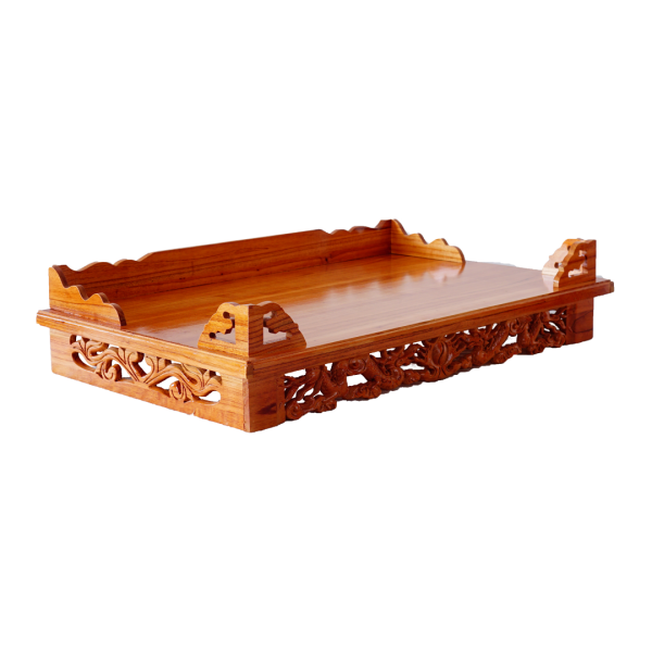 Mâm thờ chạm gỗ xoan 100