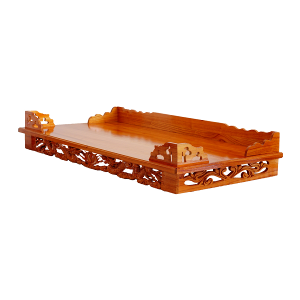 Mâm thờ chạm gỗ xoan 120